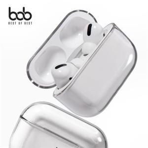 bob 클리어 하드 투명 에어팟프로 케이스 AirPods Pro