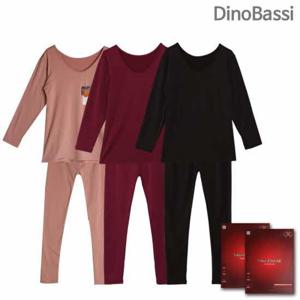 여자 초극세사 기모 내의 상하세트