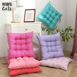 미미캐츠 비비드도트 의자방석 2개세트 학생방석