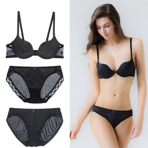 마리엔코 그로시블랙 3종 홈쇼핑속옷 브라팬티세트