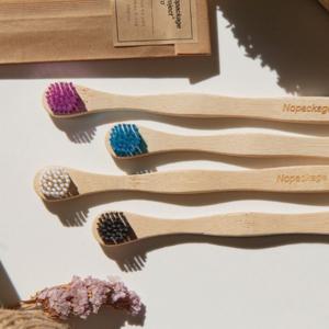 NPE 정품 대나무 혀클리너 칫솔 [백태 설태 혀 닦기 브러쉬]