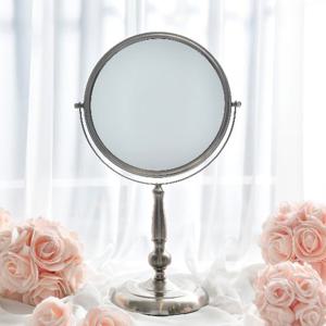 인투데코 TQ-C3423(앤틱) 양면(확대) 탁상거울(대)