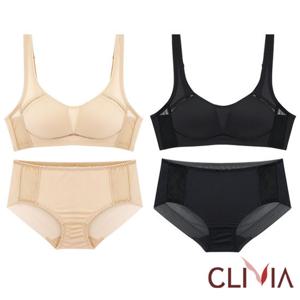 [크리비아]에어로쿨 스포티풀컵몰드브라팬티2종(CLB1778)75A~90A