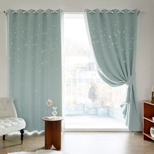 까르데코 디망쉬스타 펀칭암막 대형커튼 1장