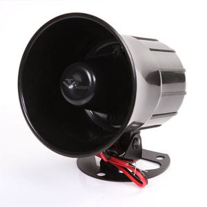 JS02 원형 미니혼스피커 경보기 나팔스피커 싸이렌경보