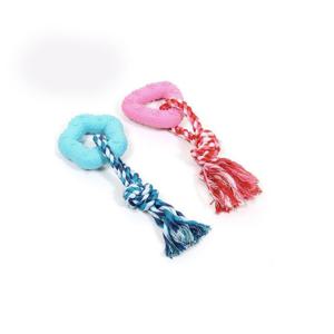 펫모닝 도너츠 로프토이 강아지 터그놀이 (색상임의발송)