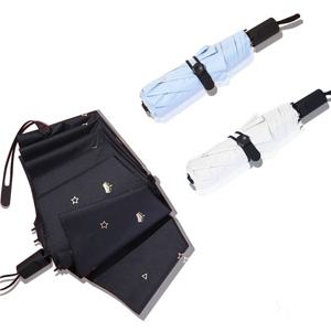 왕관 3단 양우산 암막 휴대용 우산 양산