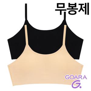 [고아라]무봉제 누드라인 끈 탑브라1종(GB5591)FREE/XL