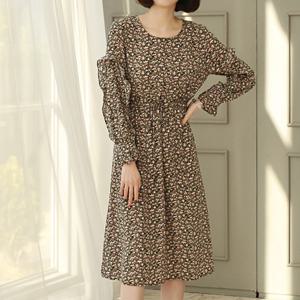 [웬디즈갤러리]캐리온 플라워 프릴 원피스 UOP003