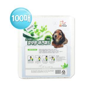 굿프랜드 절약형 애견패드 100매(50x40cm)