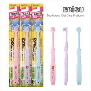 [EBISU] 일본 에비스칫솔 프리미엄미세모 0.5~3세 유소아용