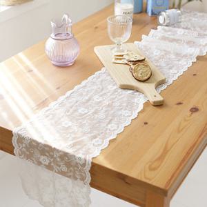 체인플라워 레이스 테이블러너(4인)