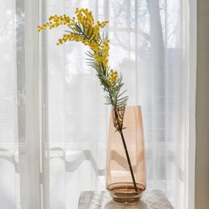 포홈 브라운 유리화병 2type