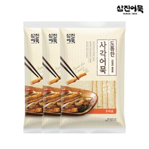 [삼진어묵] 도톰한 사각어묵 390g x 3개