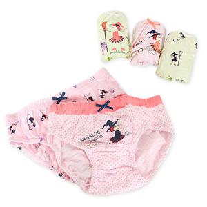 아날도바시니 딩동댕키즈 꿈꾸는꼬마마녀 순면 삼각 팬티 5종 여아동
