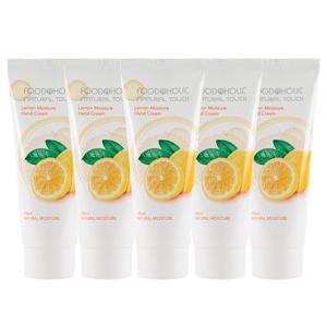 (5개)푸드어홀릭 레몬 모이스처 핸드크림 100ml