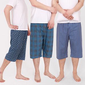 국산 프랭크 스토리 특면 파자마 8부 남성용