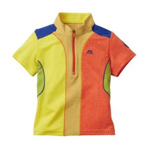 콜핑 여아동 쾌적 반팔 반집업 티셔츠