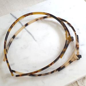 [바이진주리본] 프랑스 매듭 호피 머리띠 헤어밴드