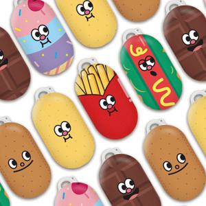 트라이코지 디자인 버즈 케이스 패스트푸드