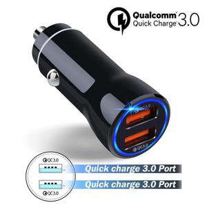 디씨네트워크 차량용 퀄컴 3.0 퀵차지 듀얼 고속충전기 PL-X3