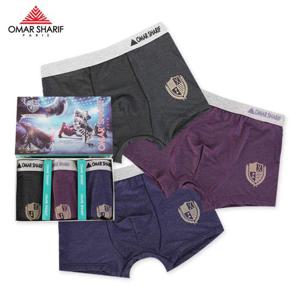 오마샤리프 주니어 아동 중학생 소프트 멜란 사각팬티 OSJ2015