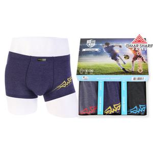 오마샤리프 주니어 아동 중학생 멜란 사각팬티 OSJ2200 드로즈