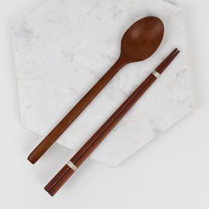 옻칠 나무 조리도구 수저세트 우드 숟가락 젓가락