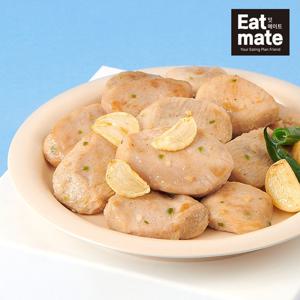 잇메이트 닭가슴살 스팀 마늘맛 100gX16팩(1.6kg)