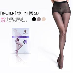 INCHER 고탄력 성형 팬티스타킹 5D 압박 스타킹
