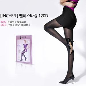 INCHER 고탄력 성형 팬티스타킹 120D 압박 스타킹