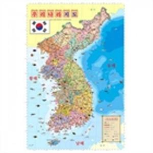 [베스트키즈]학습벽보 새샘 우리나라 지도