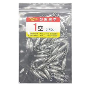 국산 양도래추 도래추 봉돌 낚시추 벌크40개 1호