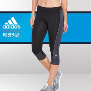 아디다스 여성 테크핏 카프리 3/4 타이즈 AY4316/팬츠