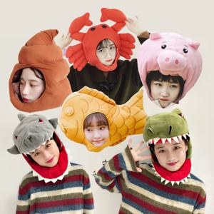 사진관 동물모자 머리띠 인생네컷 소품 웃긴모자 7종택1