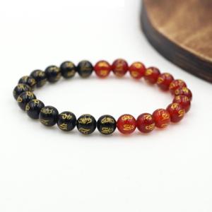 에르모사 젬스톤 G063_만트라8mm마노 (염주 불교 패션 합장주)