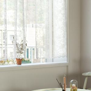 까르데코 앨리스 로코코 레이스 가리개커튼 2장