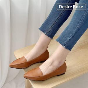 [디자이어로즈][디자이어로즈] 20대 여성 봄플랫슈즈 봄신발 단