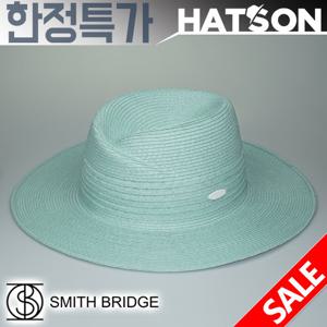 [햇츠온]SMITH B. 브랜드 여성 밀짚 벙거지 모자 J2SB237MT AD