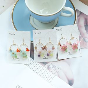 [폭스타일] [핸드메이드] 수피아 플라워 귀걸이