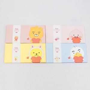 카카오프렌즈 가로봉투 세트