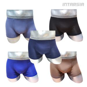 인따르시아 3110 뱀부 항균 드로즈 남성 사각팬티 5+1