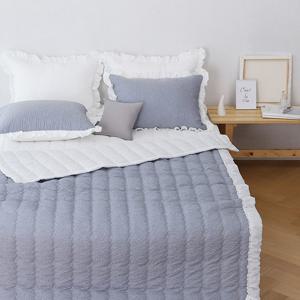 [타카타카] 프리미엄 여름밤 리플 차렵이불베개세트S (3color)