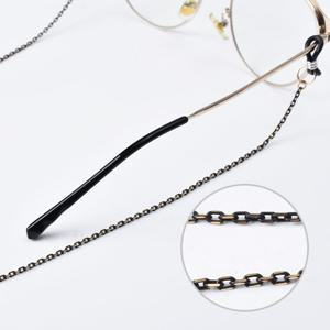 [리드박스] 투톤 블랙체인 안경줄 스트랩 선글라스줄