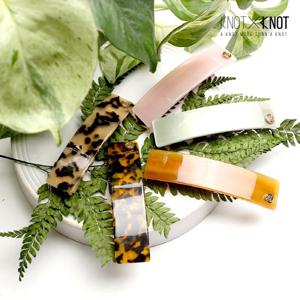 [KNOTXKNOT] 직사각 스퀘어 셀룰로우스 헤어핀 ver.2