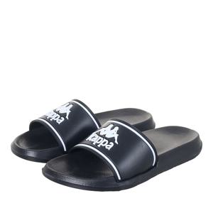 카파 공용 로고 비치 슬리퍼 블랙 KKSD281O1