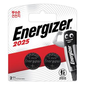 에너자이저 코인건전지 CR2025 (2입)