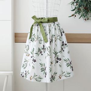 데코토닉 그린올리브 허리앞치마