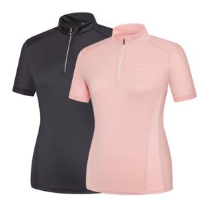 콜핑 아이스본 절개 여성 등산 반집업 반팔 티셔츠