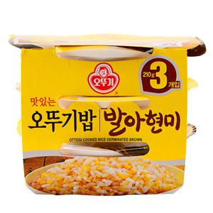 오뚜기맛있는밥발아현미3입